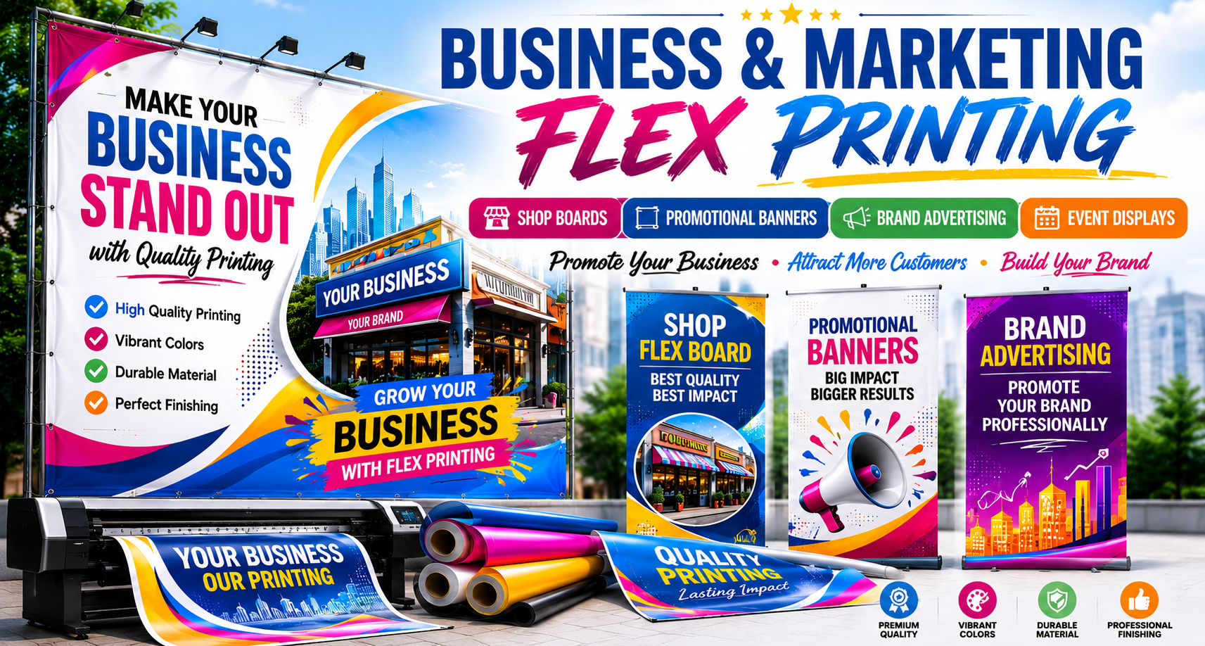 Business & Marketing Flex Printing