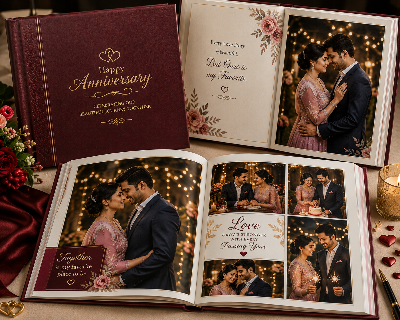 Anniversary Photo Albums