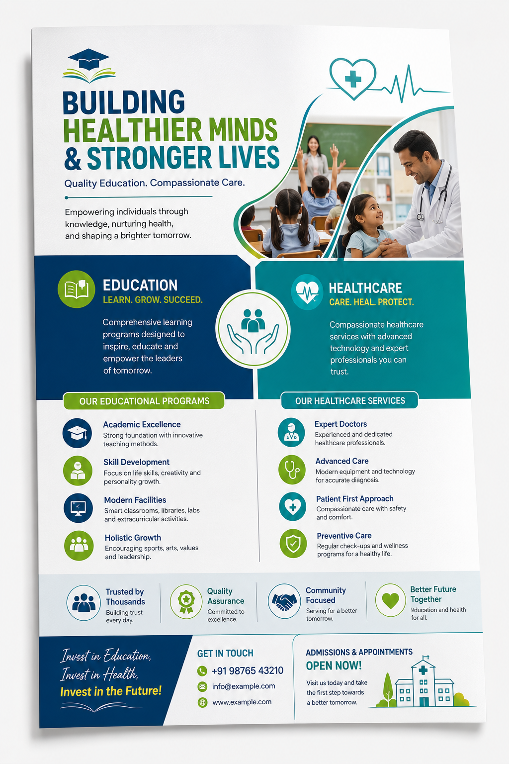 Educational & Healthcare Pamphlets