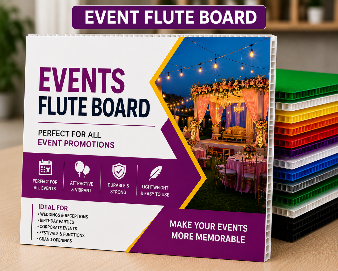 Event Flute Boards