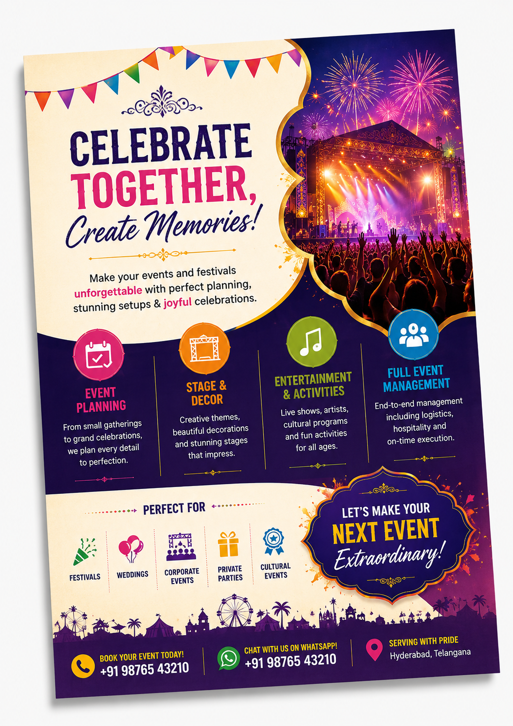 Event & Festival Pamphlets