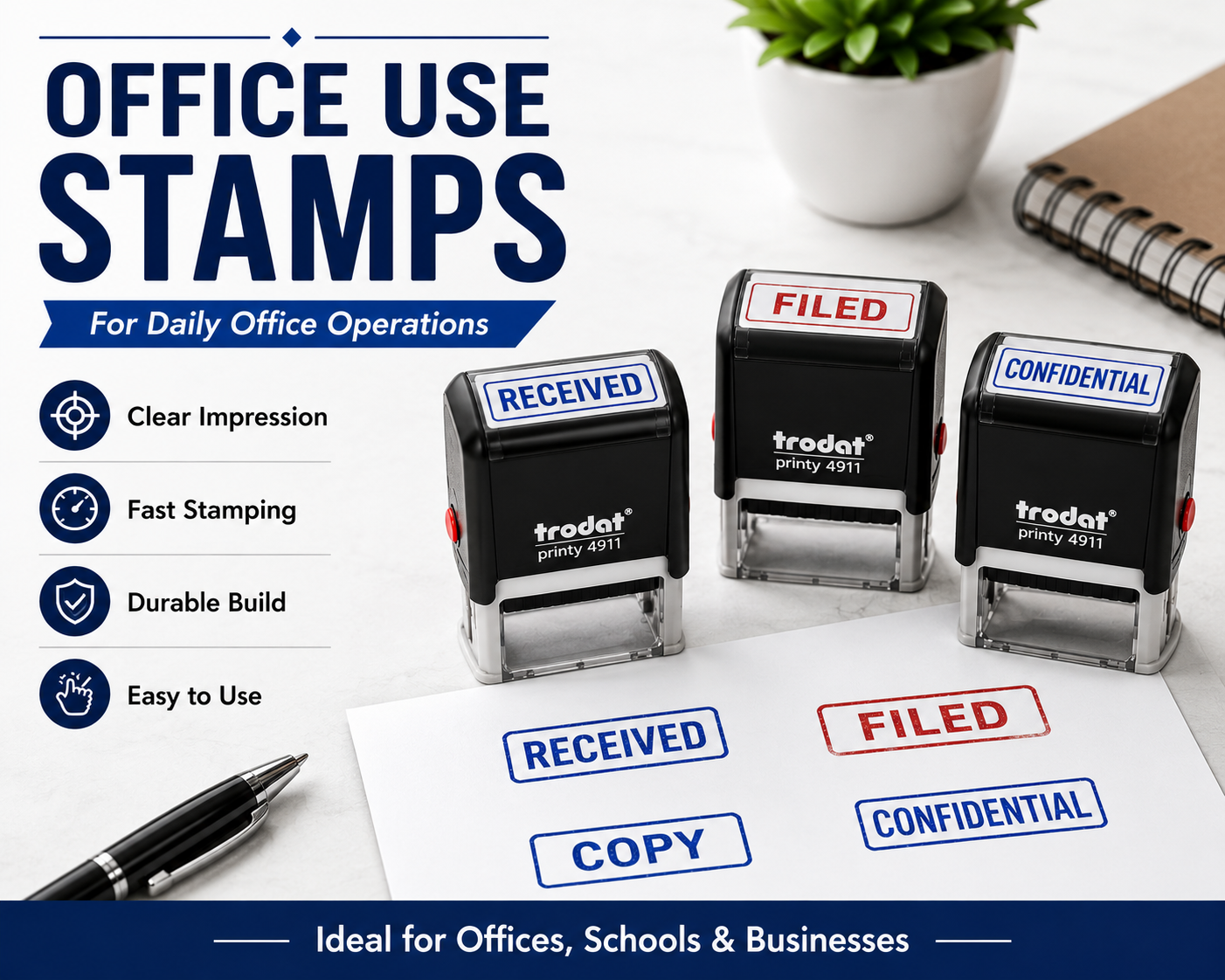 Office Use Stamps