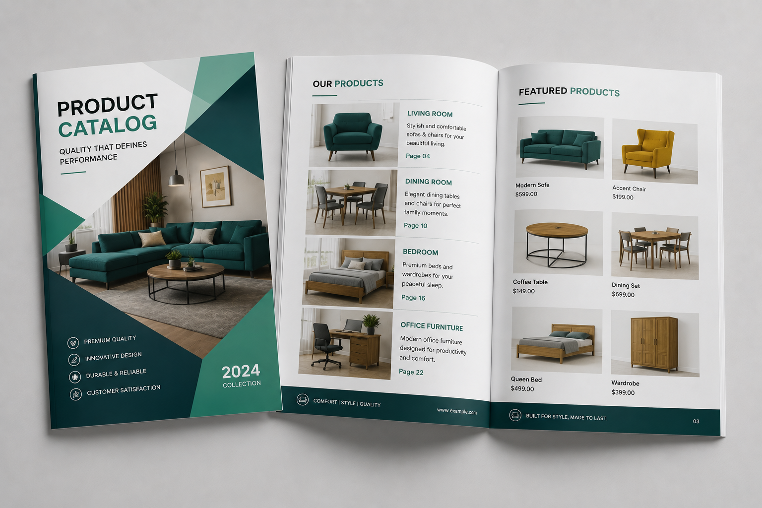 Product Catalog Brochures