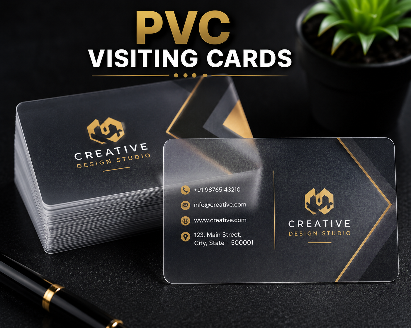 PVC Visiting Cards