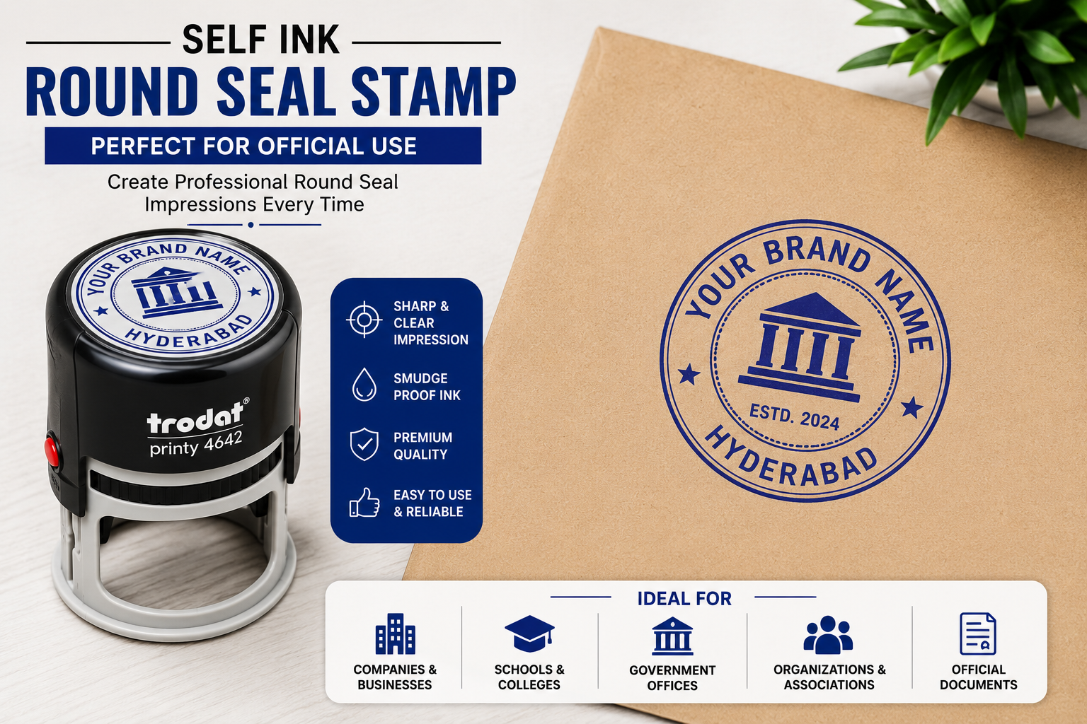 Round Seal Stamps