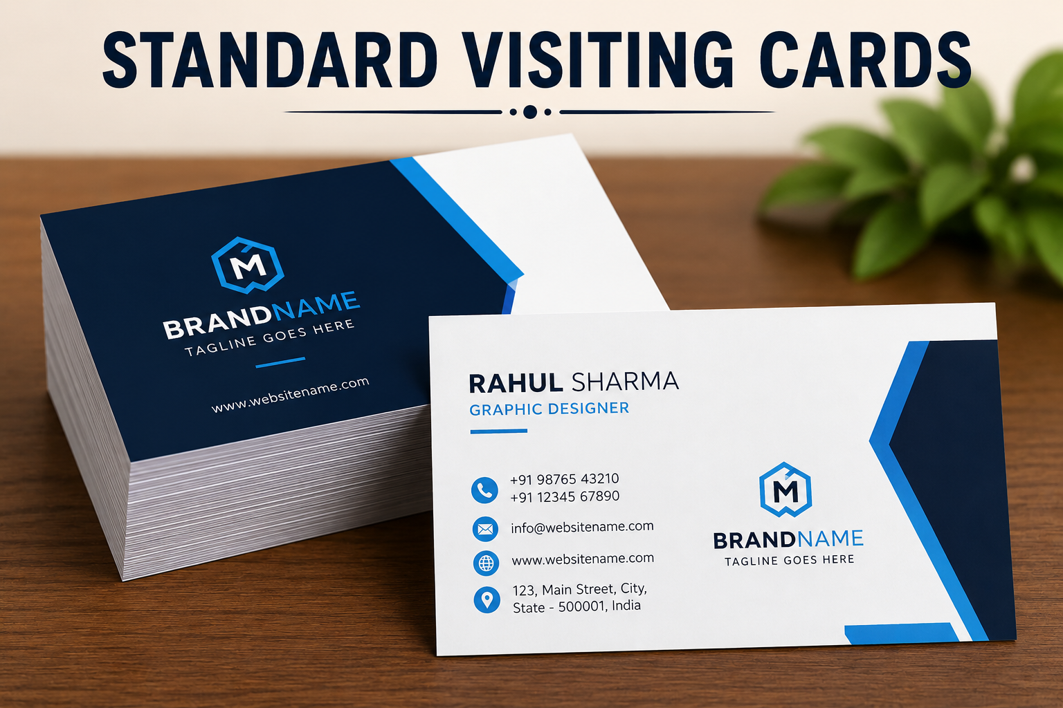 Standard Visiting Cards