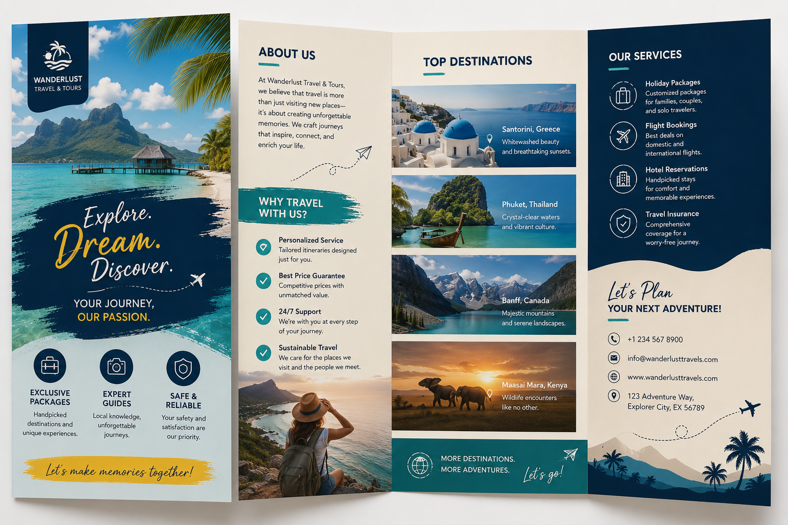 Travel & Tourism Brochures