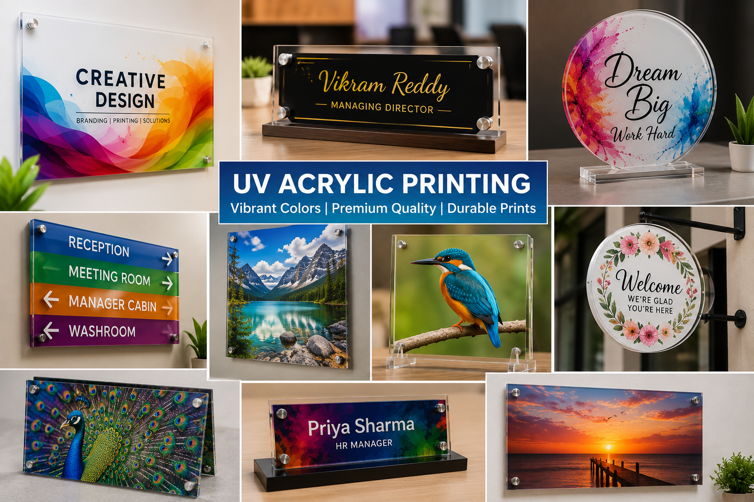 UV Acrylic Printing