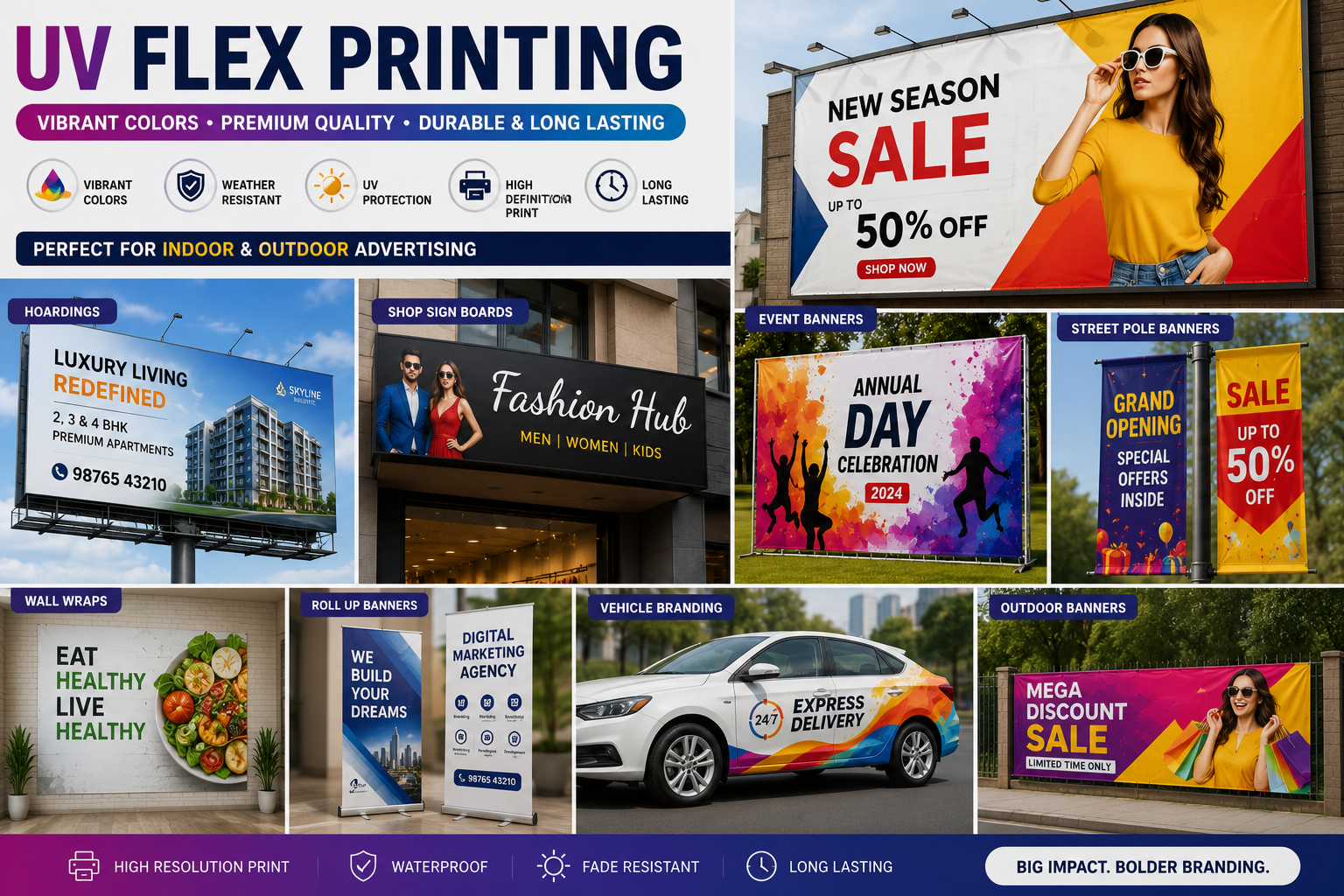 UV Flex Printing