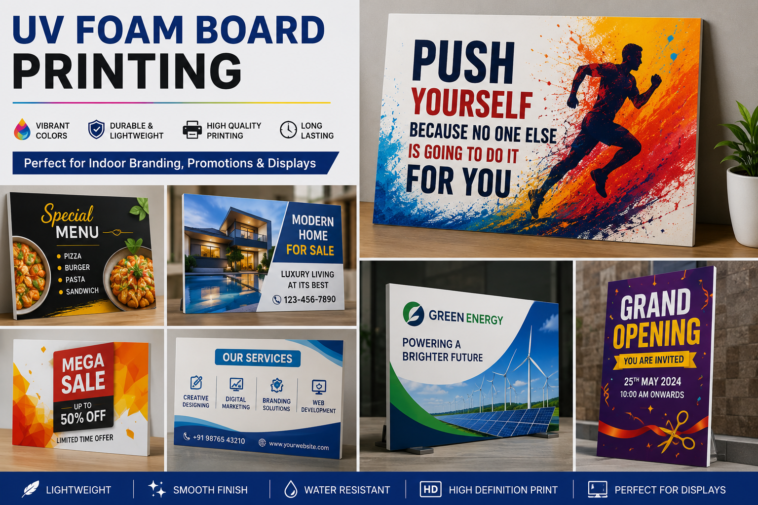 UV Foam Board Printing