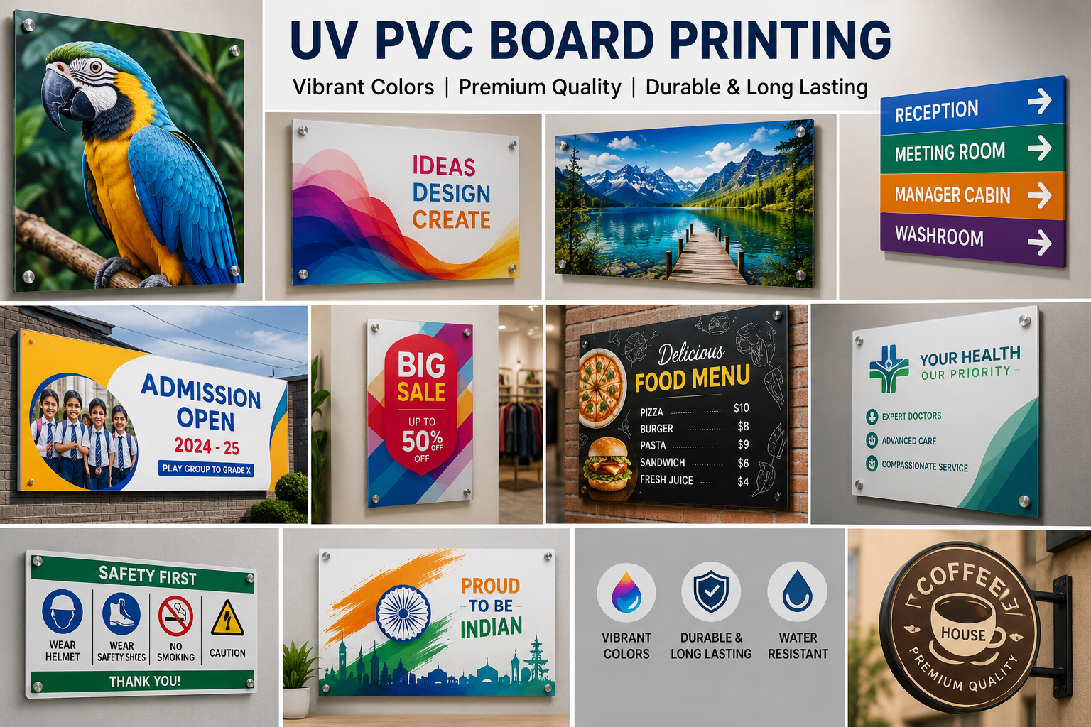 UV PVC Board Printing