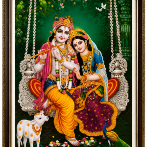 Premium Radha Krishna Decorative Photo Frame