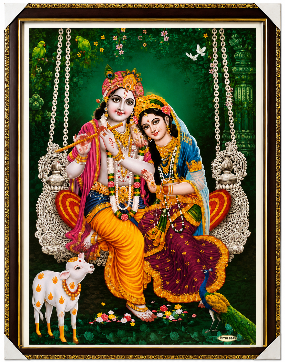 Premium Radha Krishna Decorative Photo Frame
