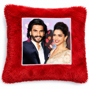 Fur Pillow Square – Personalized Photo Cushion
