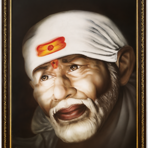 Premium Shirdi Sai Baba Decorative Photo Frame