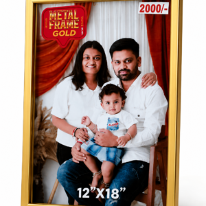 Gold Metal Photo Frame