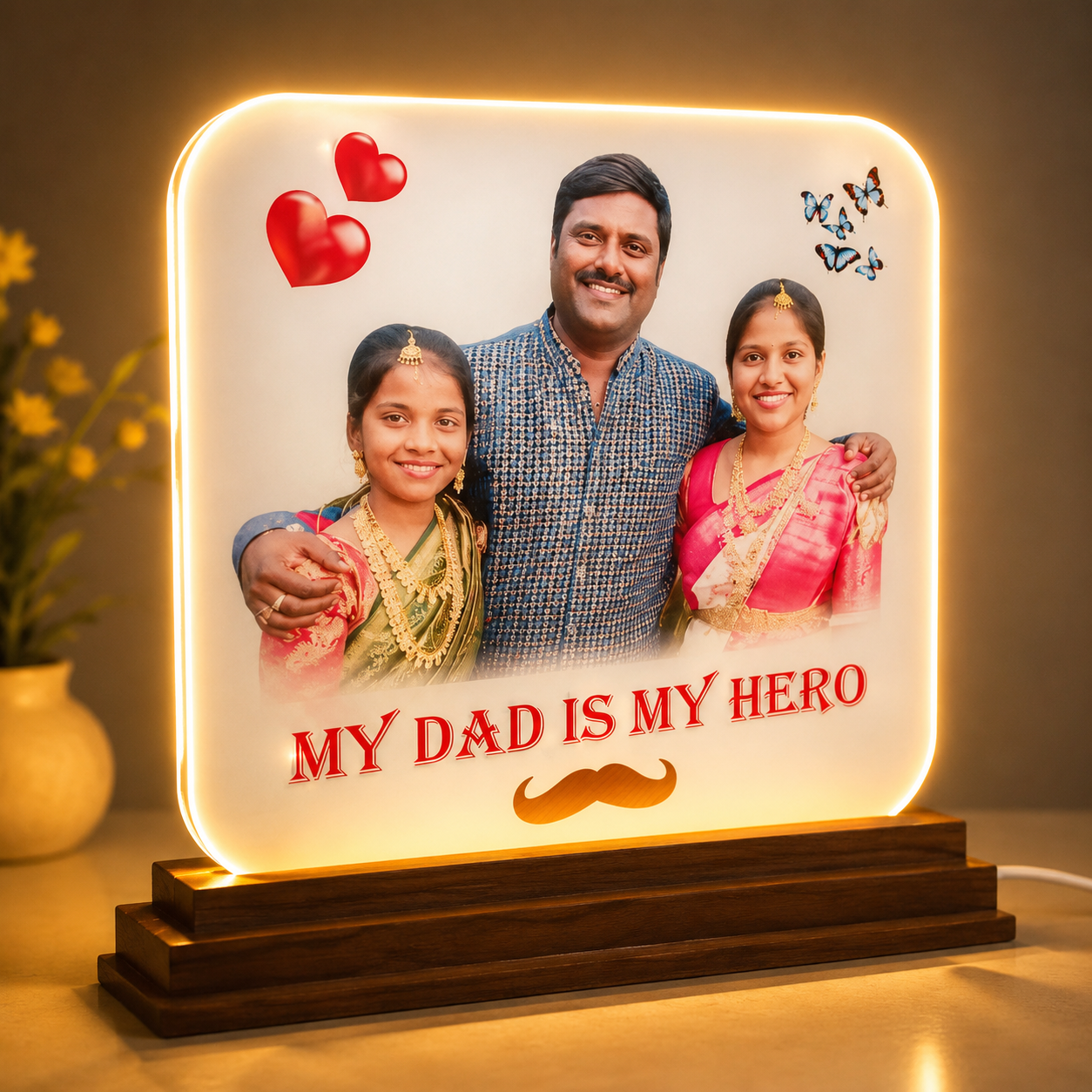 Premium Acrylic LED Photo Frame