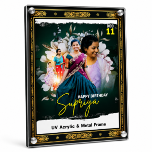 Premium UV Acrylic & Metal Frame