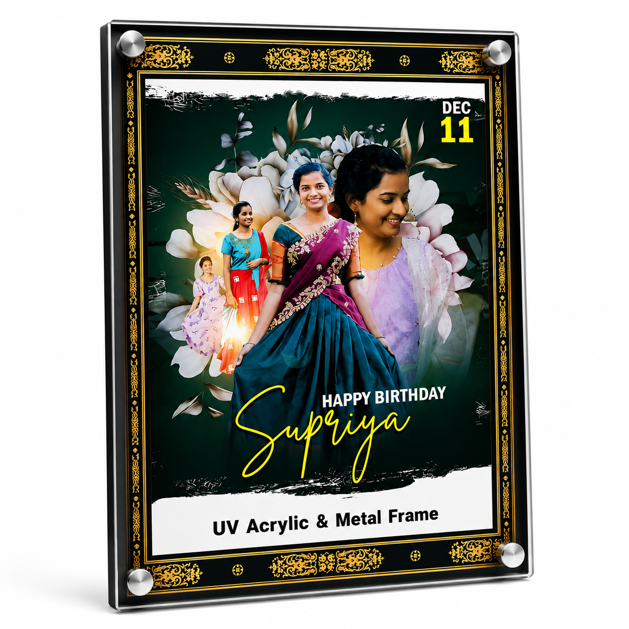 Premium UV Acrylic & Metal Frame