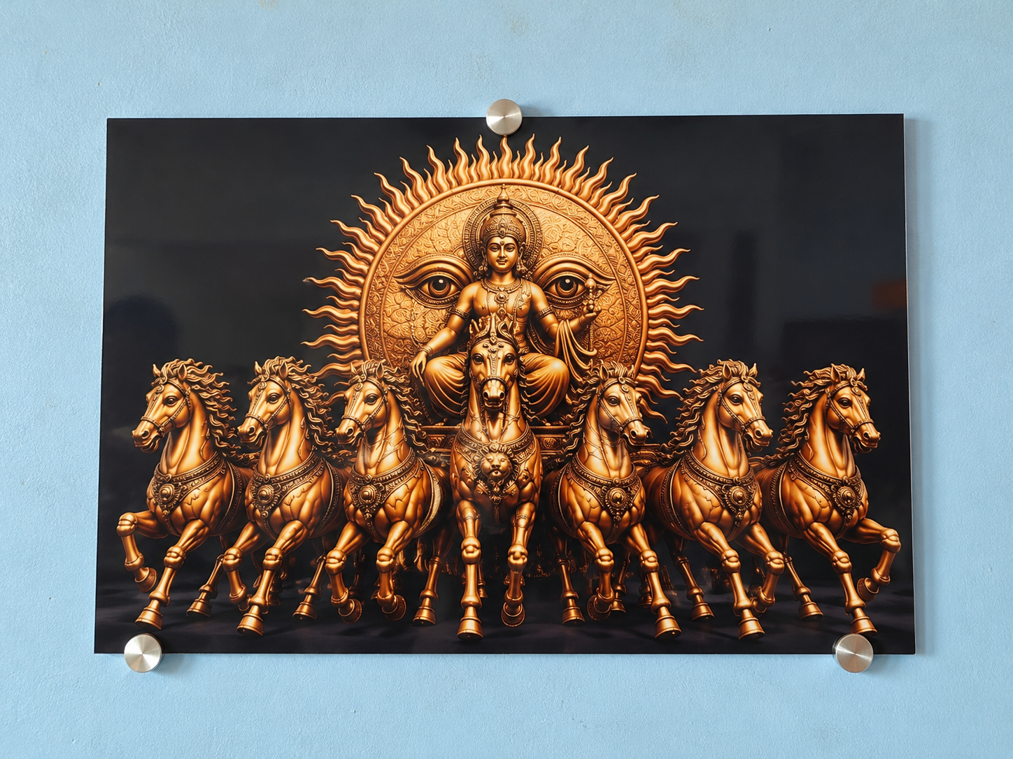 Surya Chariot Wall Art