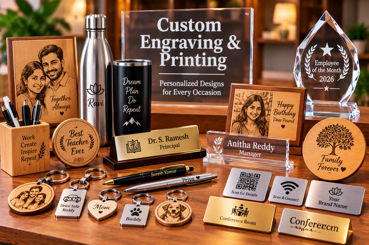 Custom Engraving and Printing