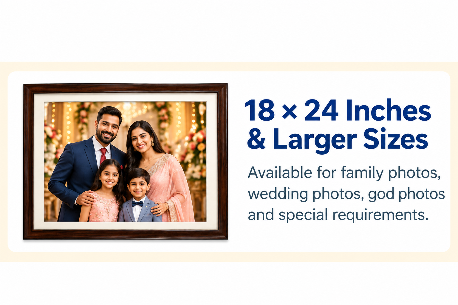 18 x 24 Inches Photo Frame
