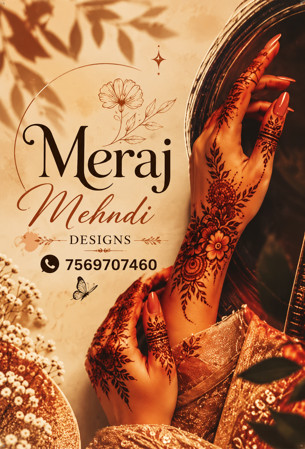 Mehndi Designs Poster
