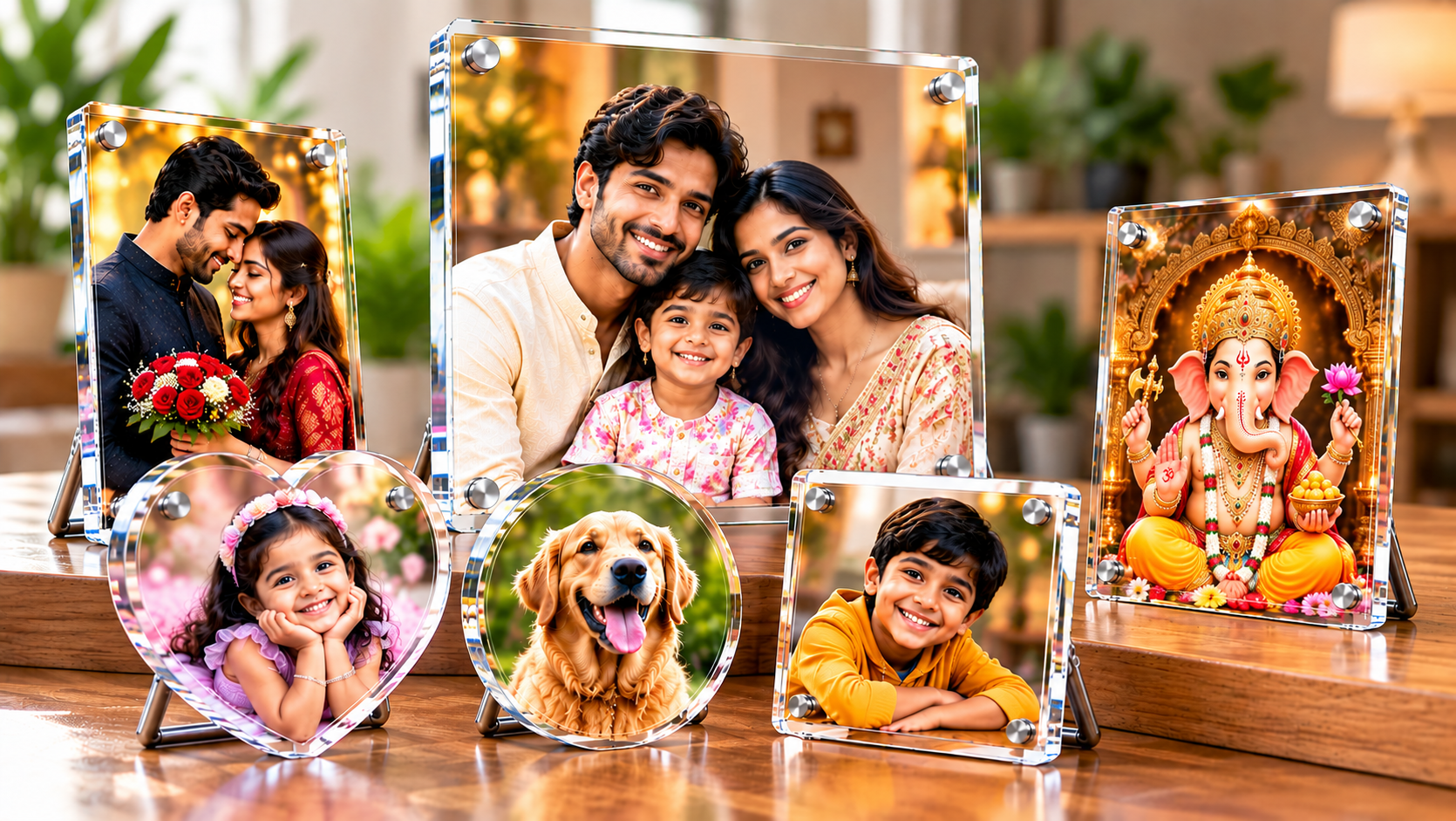 Warm Acrylic Photo Frames
